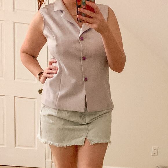 Free People Sidecar Frayed Denim Mini Skirt NWT 30 - Picture 3 of 10